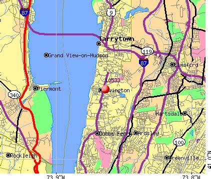 ZIP Code 10533 Map, Demographics, More for Irvington, NY.